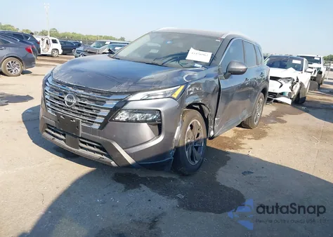 2025 Nissan Rogue Sv Fwd из США, поврежденный, VIN JN8BT3BA7SW010696